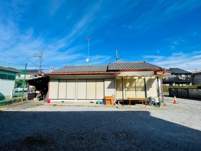 あきる野市山田　古家付売地の外観