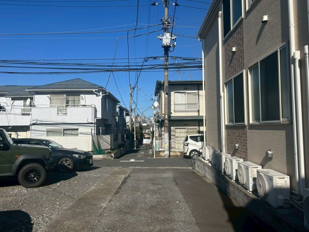 世田谷区野沢　建築条件なし売地のその他|2025.11.17撮影　前面道路