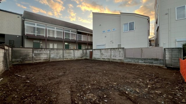 世田谷区野沢　建築条件なし売地の外観|2025.12.19撮影