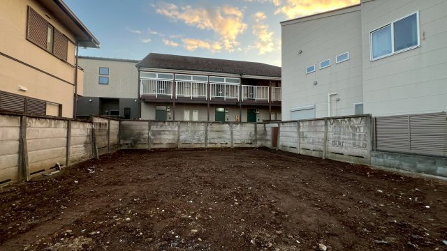 世田谷区野沢　建築条件なし売地の外観|2025.12.19撮影