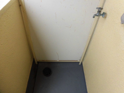 【設備】 | 和ハイツⅢ | バルコニーに洗濯機を設置することが出来ます