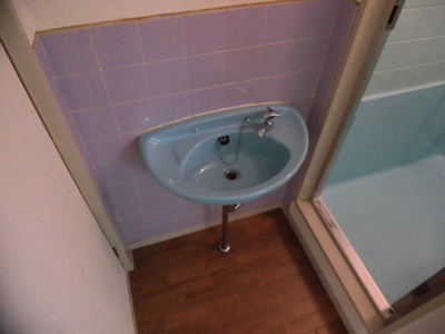 【洗面所】 | 和ハイツⅢ | 洗面台です