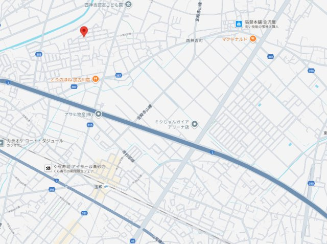 【地図】 | 加古川市西神吉町３期岸（全１）新築