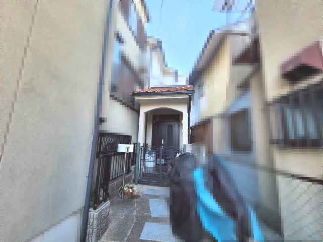 【価格改定】長岡京市奥海印寺火ノ尾の外観|木造3階建ての住まいで、外壁・屋根は2020年にリフォーム済みです。