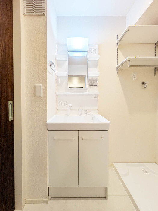 プリムヴェール弐十五番館の洗面所