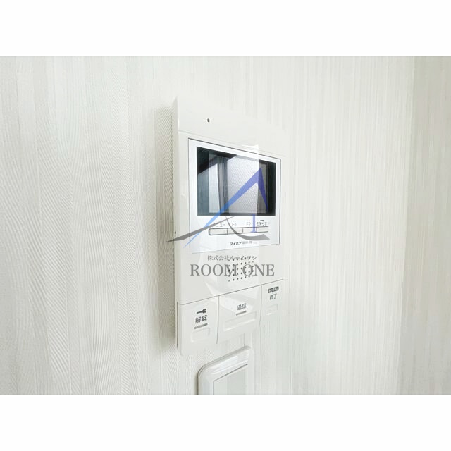 レクラン五反野のセキュリティ|モニター付きインターホンです。