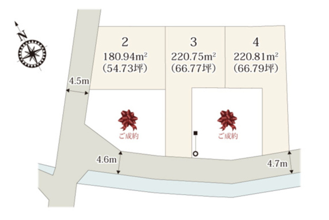 【前面道路含む現地写真】 | 熊谷市石原第9期　ワイウッドコート　新築戸建　全5区画　3号棟