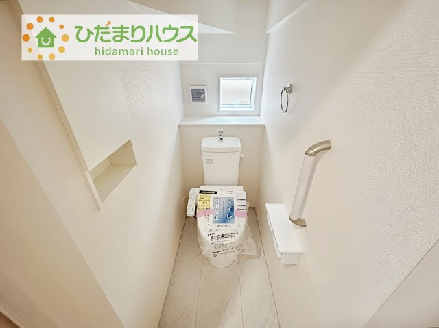 【トイレ】 | 土浦市桜ケ丘町6期　新築戸建 | 家計に優しい節水仕様のトイレです(*^-^*)