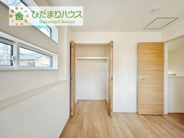 【収納】 | 土浦市桜ケ丘町6期　新築戸建 | 全室にクローゼットが付いていて、お部屋の住空間もスッキリ広々使えそうです(^^)