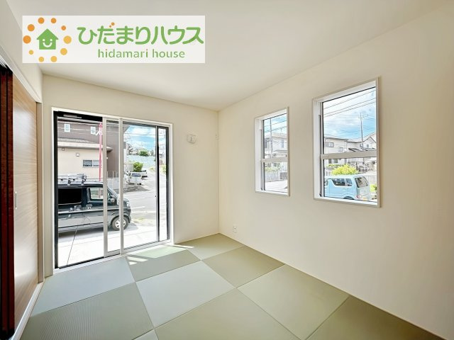 【和室】 | 土浦市桜ケ丘町6期　新築戸建 | 赤ちゃんスペースや客間など、多彩な用途で使用できる和室☆