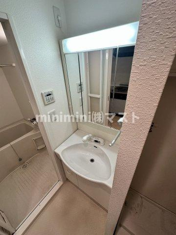 トモ南堀江の洗面所