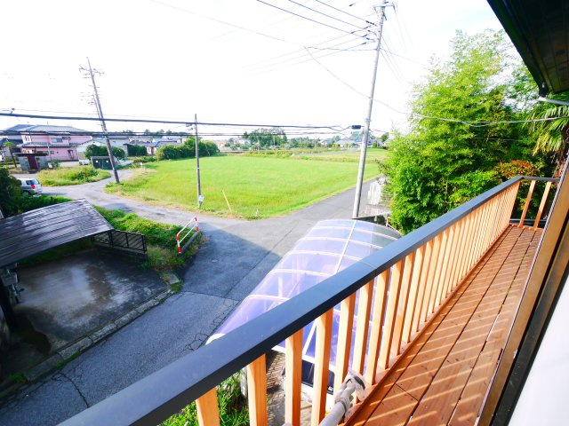 大網白里市柳橋　中古戸建のバルコニー|リフォーム令和6年11月完了３LDK 駐車1台カーポート付き 