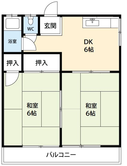 【間取り】 | 椿荘