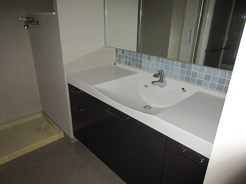 アイムふじみ野タワー東館の洗面所|洗面台