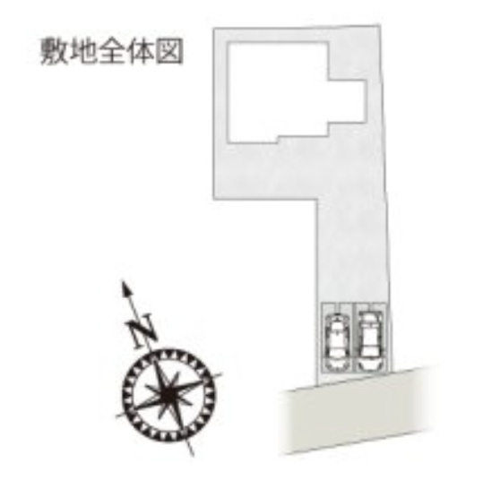 【区画図】 | 熊谷市石原第9期　ワイウッドコート　新築戸建　全5区画　4号棟