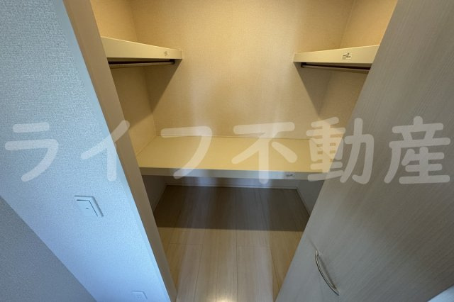 グレイスコートA棟の収納|専用の収納スペースです