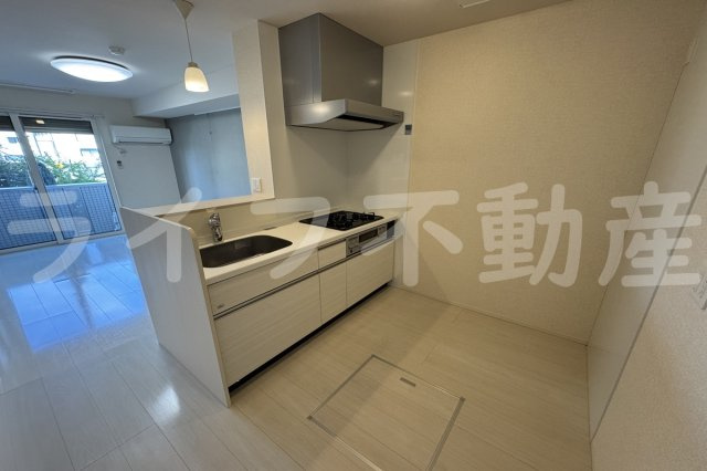 グレイスコートA棟のキッチン|きれいなキッチンです