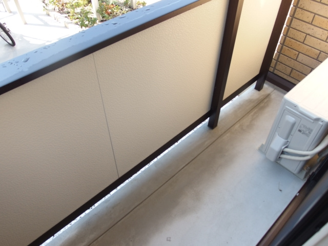 エクセルβのバルコニー