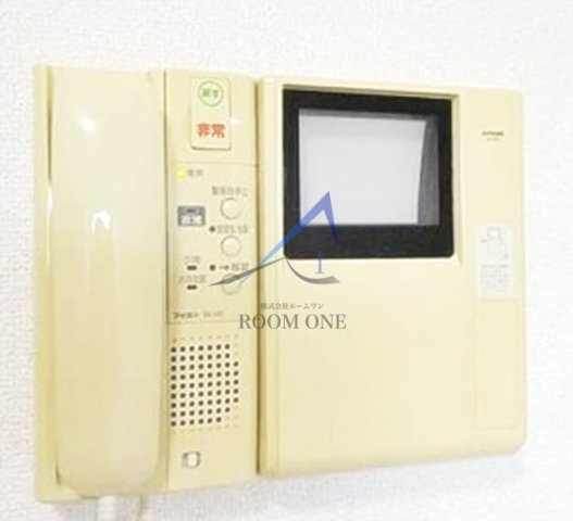 ヴェローナ高円寺のセキュリティ|モニター付きインターホンです。