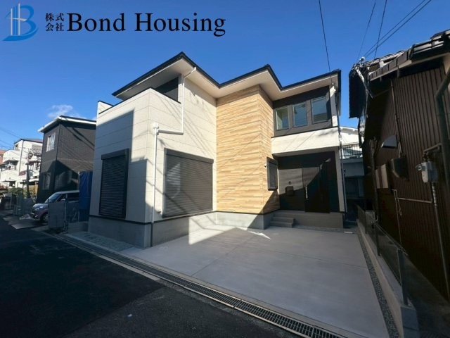 「南間口」「お車並列2台駐車可」星陵台 限定1棟の完成予想図