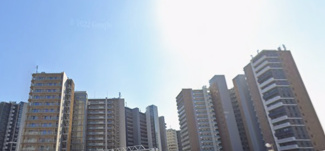 【外観】 | ＨＡＲＵＭＩ　ＦＬＡＧ　ＰＡＲＫ　ＶＩＬＬＡＧＥ　Ｔ棟