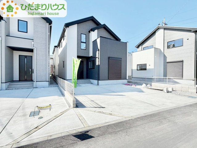 野田市山崎22期　新築戸建　5号棟の区画図|一方 ： 北東 4m 公道