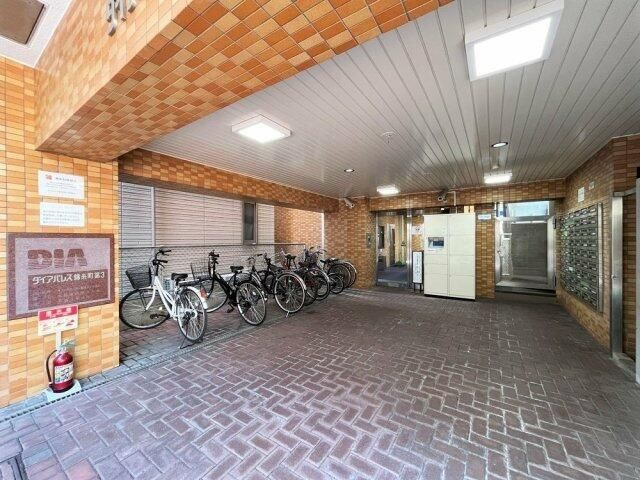 墨田区緑４丁目の賃貸マンションのロビー