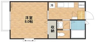 【間取り】 | サンヒルズＡ