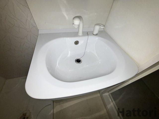 S-RESIDENCE新大阪WESTの洗面所