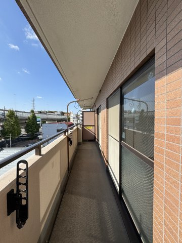 アドリーム高島平のバルコニー