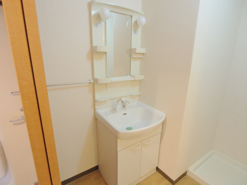 ベルメゾンの洗面所