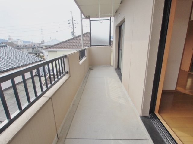 ベルメゾンのバルコニー