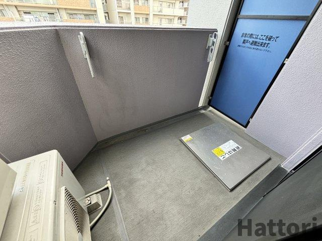 S-RESIDENCE新大阪WESTのバルコニー