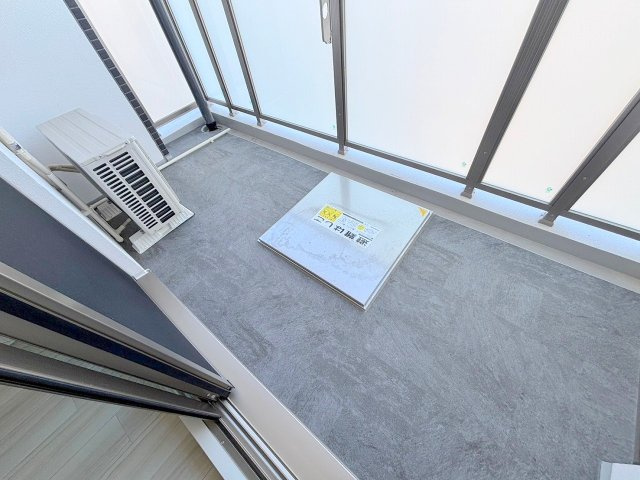 セレニテ東三国ミラクのバルコニー