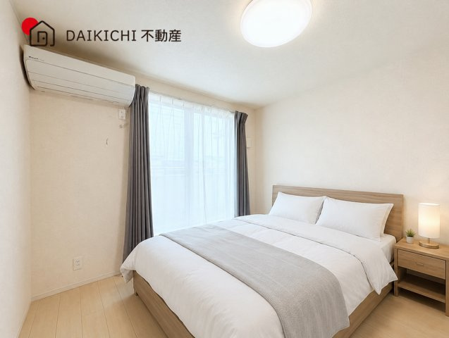 【洋室】 | 羽生市東6丁目　中古戸建 | ※CGで加工しています。※家具付き販売ではございません。								