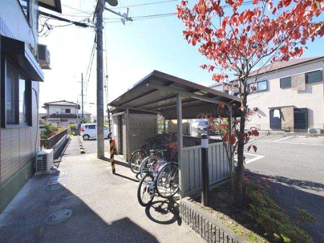 ラーク兼吉Aのその他共用部分|駐輪場です