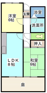 【間取り】 | シーク六十谷