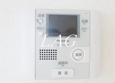 【セキュリティ】 | Ｂｒａｎｃｈｅ立岡 | モニター付きインターホンです。