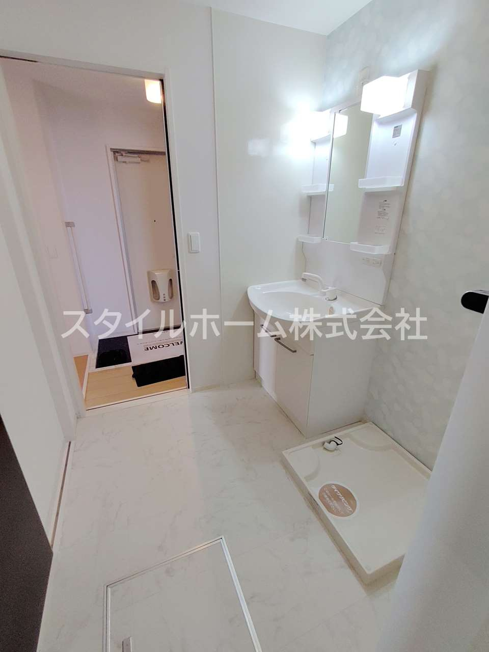 レジデンス芦原Ｂ棟の洗面所|別部屋写真です。