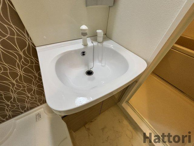 S-RESIDENCE新大阪WESTの洗面所