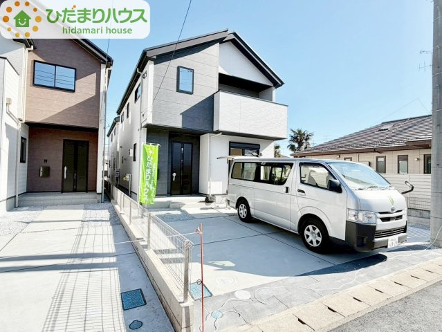 野田市山崎22期　新築戸建　6号棟の区画図|一方 ： 南西 5m 私道