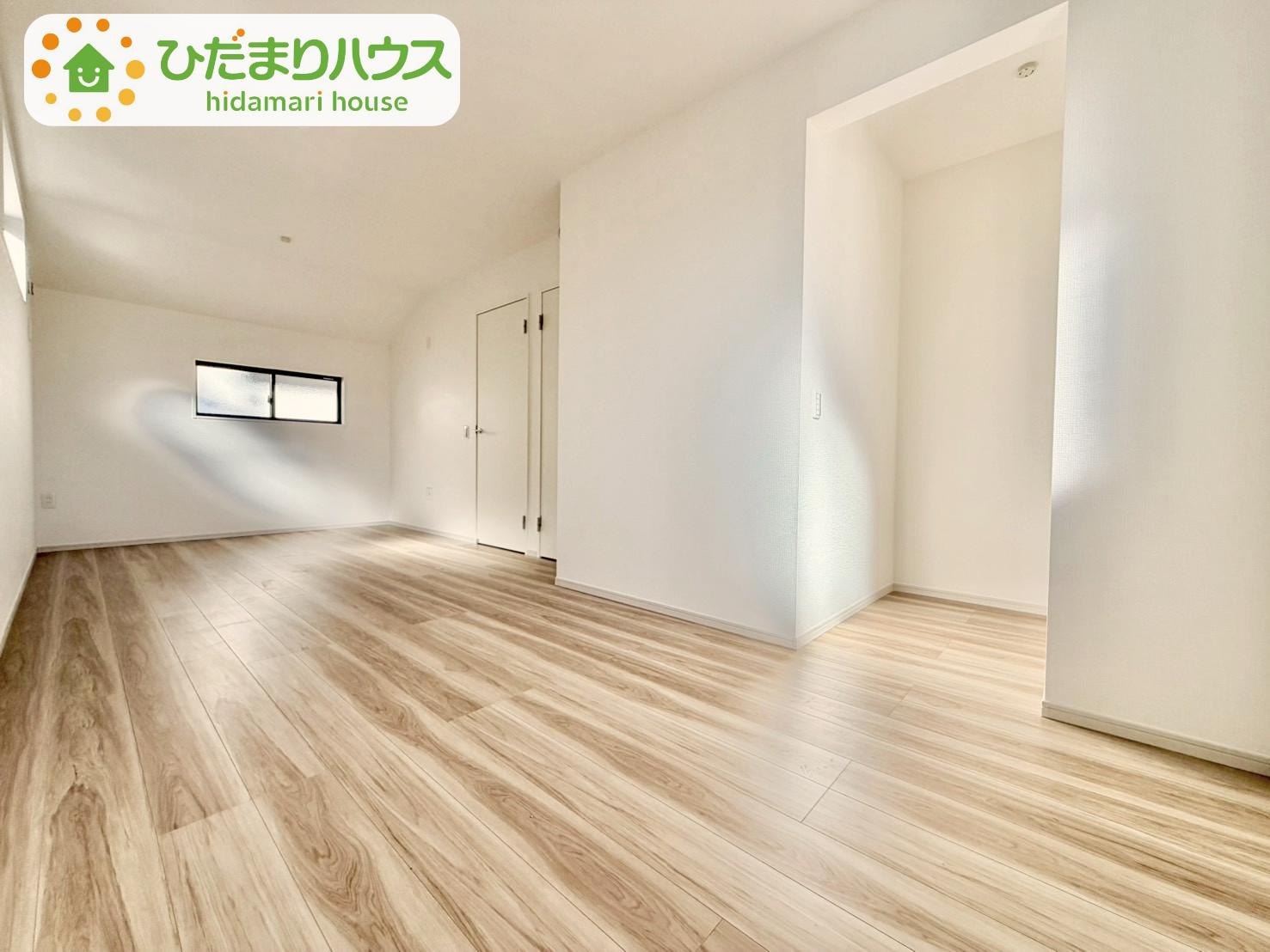 野田市山崎22期　新築戸建　7号棟の洋室|木の温もりがやさしいフローリング	(^^♪