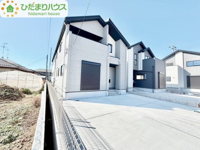 野田市山崎22期　新築戸建　7号棟の駐車場|2台分可能な駐車スペース（車種により異なります。）
