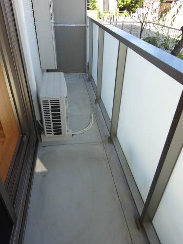 ラサーナ桂のバルコニー