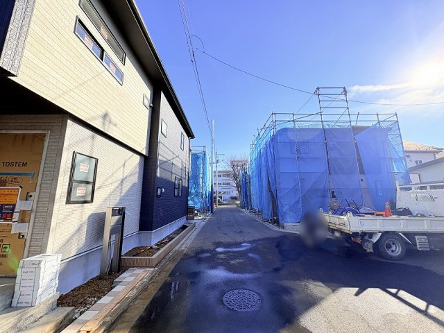 【外観】 | 東久留米市金山町1丁目　新築一戸建住宅　全9棟　(保谷店) | 保育園まで徒歩5分、毎日の送り迎えもスムーズに。