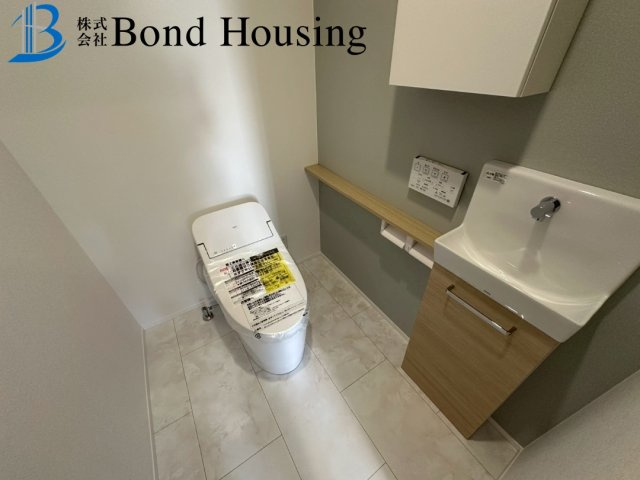 「マリンホーム施工」「乾太くん完備」福吉台 全2棟1号棟の防犯設備