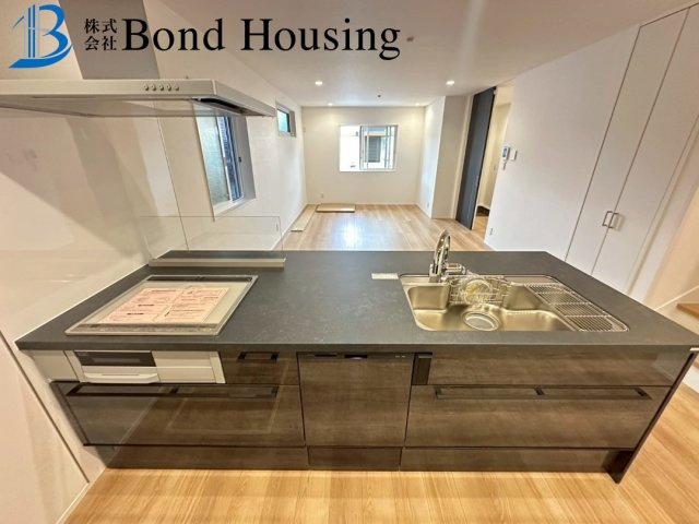 「マリンホーム施工」「乾太くん完備」福吉台 全2棟1号棟のバルコニー