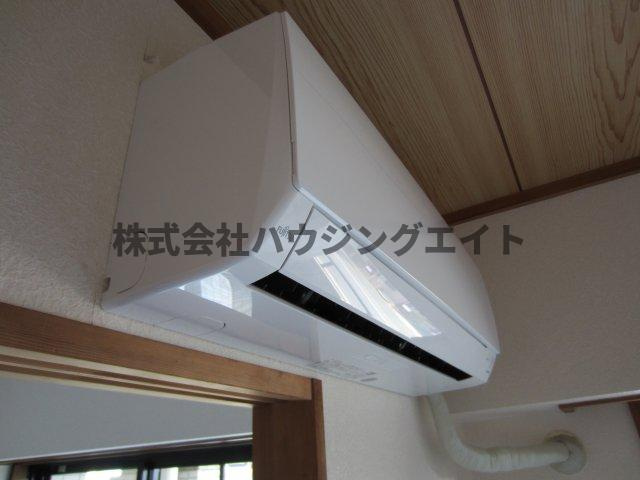 ひたちなか市外野１丁目の賃貸マンションの設備|エアコンの写真です。