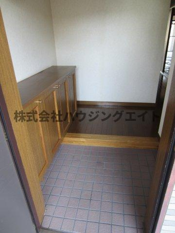 ひたちなか市外野１丁目の賃貸マンションの玄関|玄関の写真です。