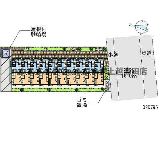 レオパレスGuppyの駐車場|駐車場